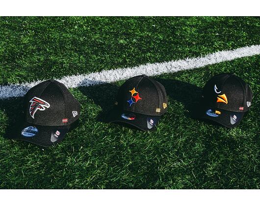 Kšiltovka New Era 39THIRTY NFL20 Sideline Home Pittsburgh Steelers Stretch Fit Team Color