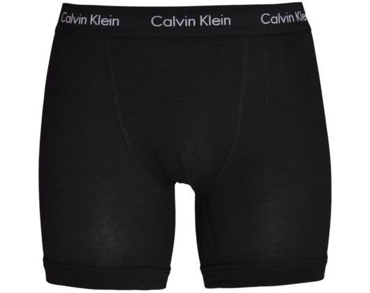 Boxerky Calvin Klein 3Pack Trunk Black/Black Classic Fit