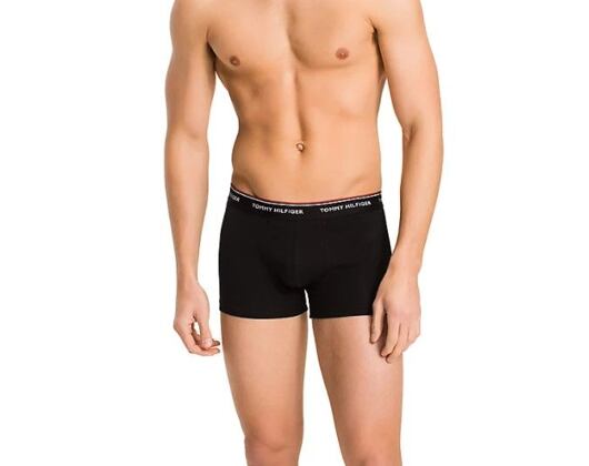 Boxerky Tommy Hilfiger Low Rise Trunk 3 Pack Premium Essentials Black