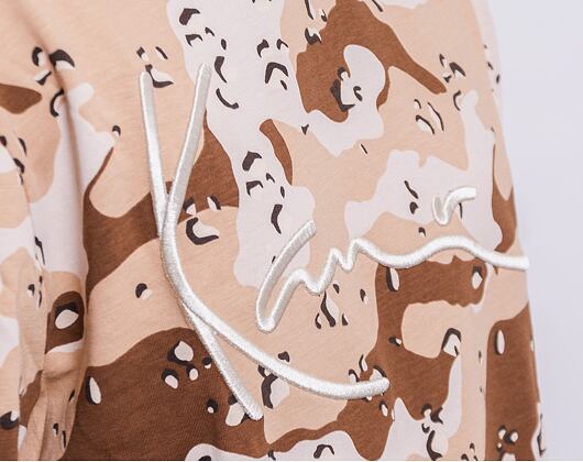 Triko Karl Kani Signature Camo Tee Sand 6030262