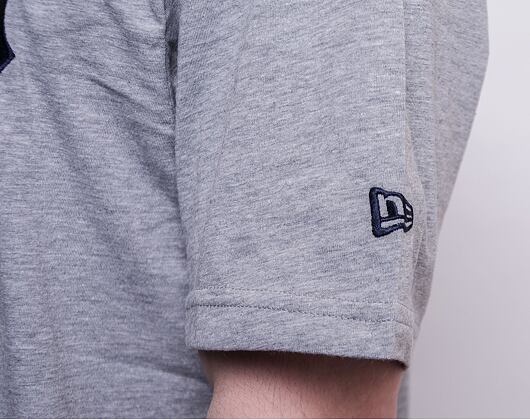 Triko New Era MLB Chest Logo New York Yankees Light Grey Heather