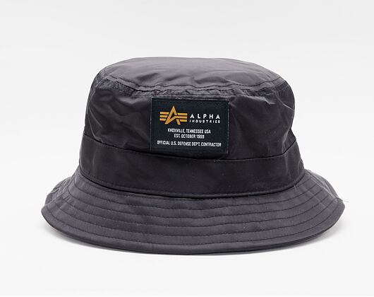 Klobouk Alpha Industries Crew Bucket Hat 116912 Black