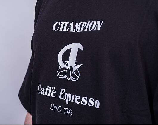 Triko Champion T T-Shirt Espresso 216429 NBK Black
