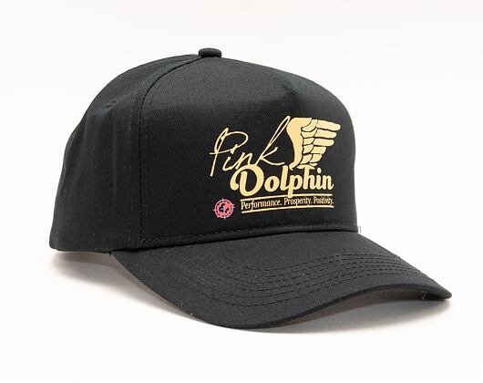 Kšiltovka Pink Dolphin Performance Snapback Black