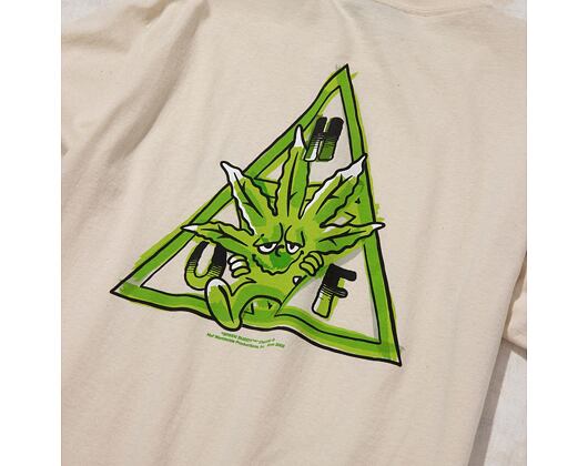 Triko HUF 4/20 Green Buddy TT T-Shirt Natural