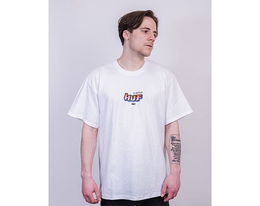 Triko HUF Street Fighter Chun-Li & Cammy T-Shirt White