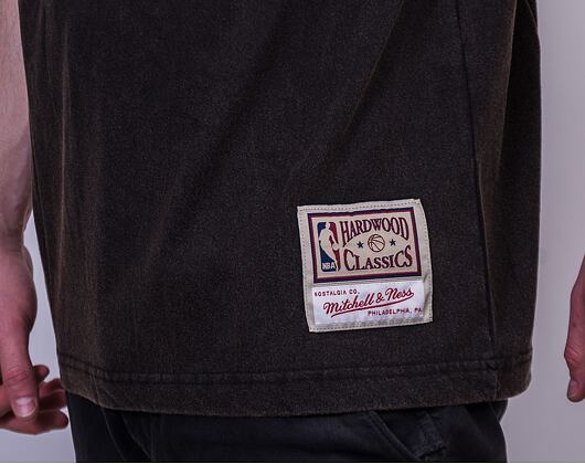Triko Mitchell & Ness Chicago Bulls Center Circle SSTEINTL930 Washed Black