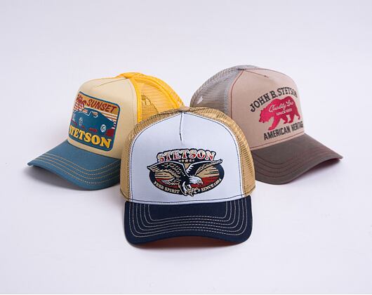 Kšiltovka Stetson Trucker Cap Free Spirit 7751177