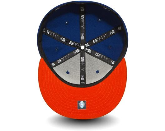 Kšiltovka New Era 59FIFTY NBA Basic New York Knicks - Blue / Orange