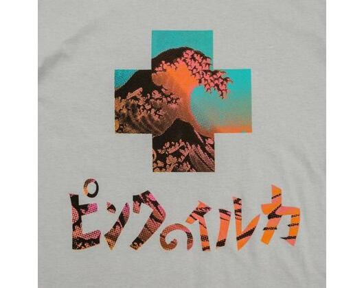 Triko Pink Dolphin Tsunami Promo Tee US22111TSSL Silver