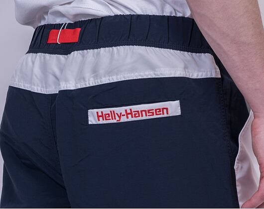 Kraťasy Helly Hansen YU20 SHORTS 597 NAVY/WHITE/RED