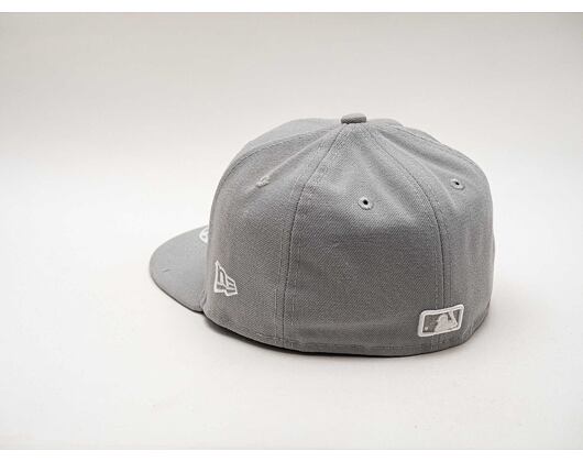 Dětská kšiltovka NEW ERA 59FIFTY Kids MLB League Basic New York Yankees Fitted Grey / White