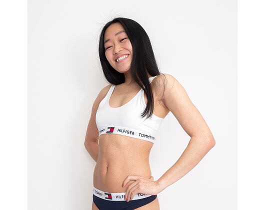 Podprsenka Tommy Hilfiger Bralette UW0UW02225 YCD Bílá