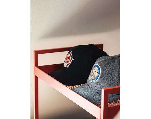 Kšiltovka New Era RC9FIFTY MLB Flannel Patch Brooklyn Dodgers Heather Gray