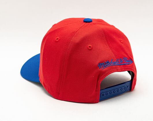 Kšiltovka Mitchell & Ness Wool 2 Tone Redline HWC PHILADELPHIA 76ERS Red / Royal 6HSSMM1935