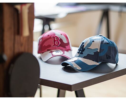 Kšiltovka New Era 9FORTY MLB Camo Pack Los Angeles Dodgers Strapback Navy