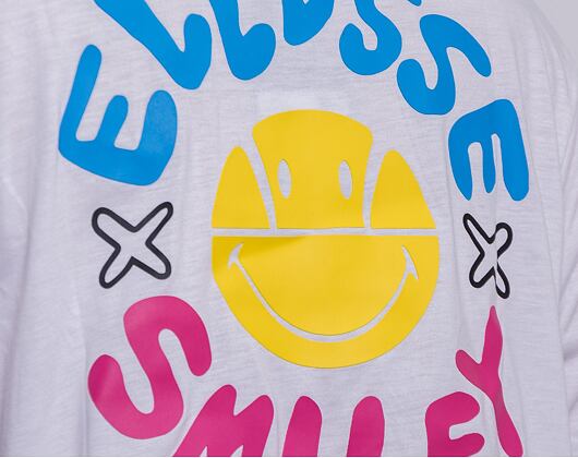 Triko Ellesse SMILEY Cheero Tee White