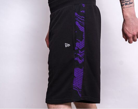 Kraťasy New Era NBA Print Panel Los Angeles Lakers Black