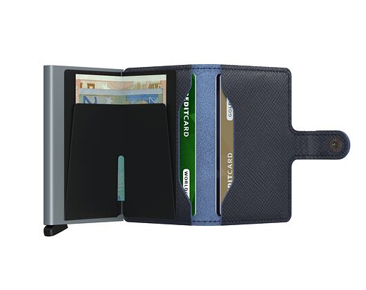 Peněženka Secrid Miniwallet Saffiano Navy