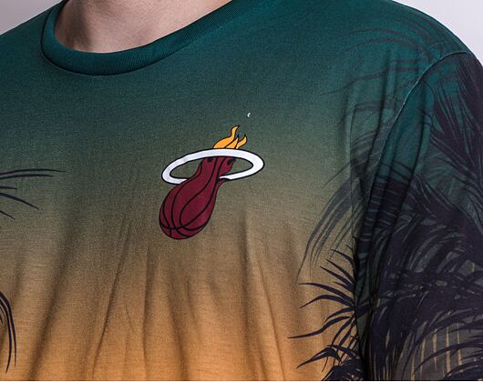 Triko New Era Summer City Tee Miami Heat All Over Print