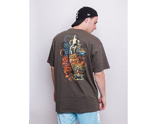 Triko Santa Cruz Salba Archive T-Shirt SCA-TEE-6207 S21 Washed Black