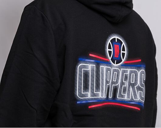 Mikina New Era NBA Neon Pull Over Hoody Los Angeles Clippers Black