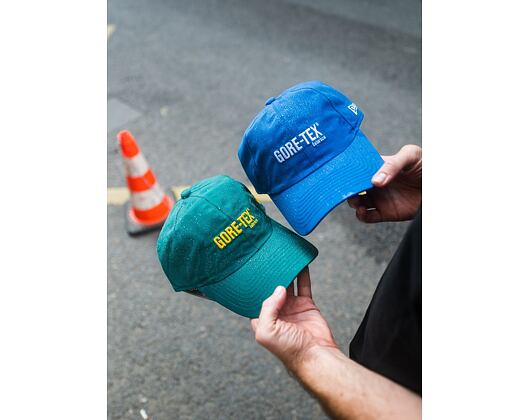 Kšiltovka New Era 9TWENTY Vintage Gore-Tex Strapback Dark Green / Grilled Yellow