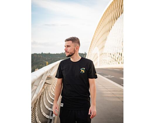 Triko New Era Minor League Heritage Patch Tee Madison Muskies Black