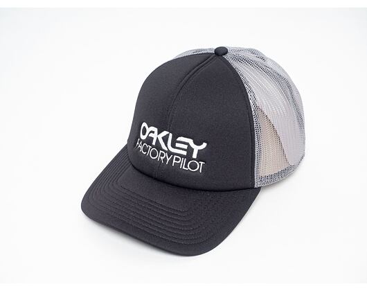 Kšiltovka Oakley Factory Pilot Trucker Hat - Black / White