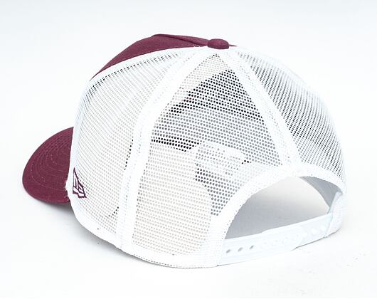 Kšiltovka New Era 9FORTY A-Frame Trucker Camp Patch Maroon