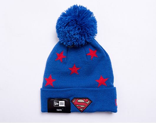 Dětský kulich New Era CY star Bobble Knit Superman