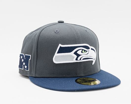 Kšiltovka New Era 59FIFTY NFL Official Team Colors Seattle Seahawks Grey