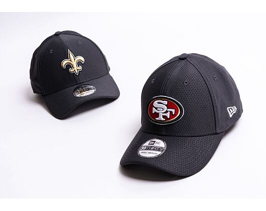 Kšiltovka New Era 39THIRTY NFL Hex Tech San Francisco 49ers Grey
