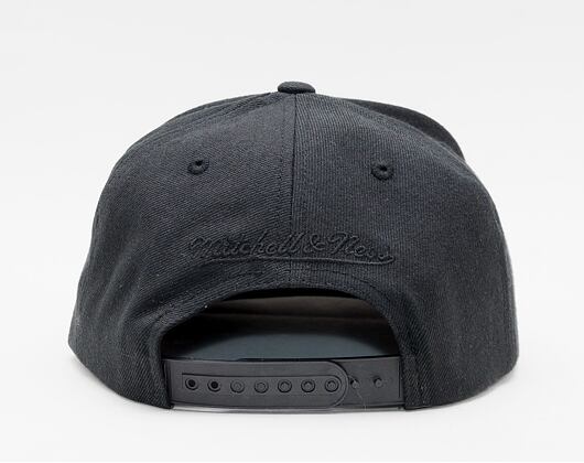 Kšiltovka Mitchell & Ness 2 Tone Label Black/Black Snapback