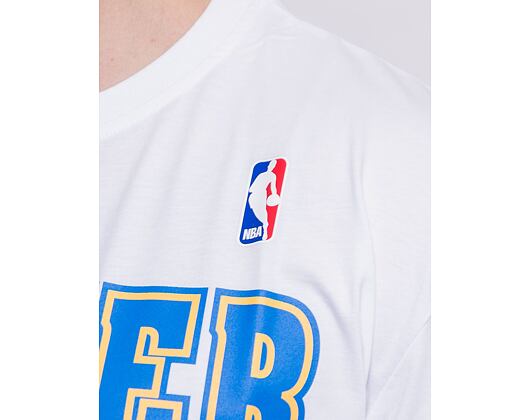 Triko Mitchell & Ness Denver Nuggets Carmelo Anthony Name & Number Tee White