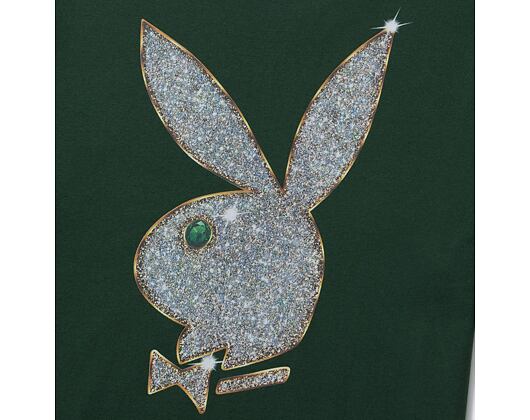 Triko HUF Playboy VVS Logo T-Shirt Forest Green