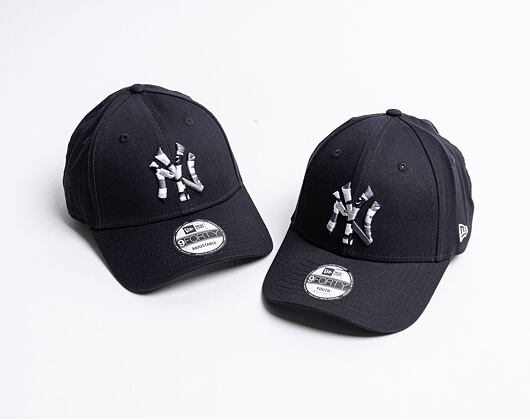 Dětská kšiltovka New Era 9FORTY MLB Wild Camo New York Yankees Navy