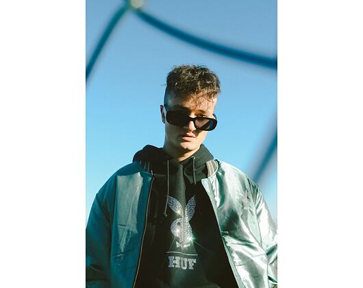 Oboustranná bunda HUF Playboy Reversible Bomber Black