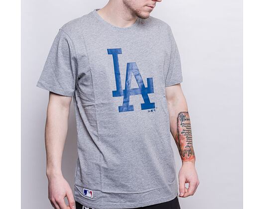 Triko New Era Essential OG Tee Los Angeles Dodgers Grey