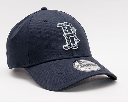Kšiltovka New Era 9FORTY Camo Boston Red Sox Strapback Navy / Moonland Camo