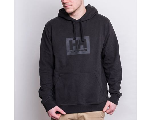 Mikina Helly Hansen Box Hoodie 990 Black