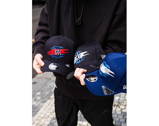 Kšiltovka New Era 9FIFTY Stretch-Snap Tear Logo Boston Red Sox Snapback Navy