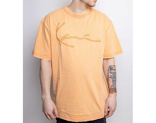 Triko Karl Kani Signature Destroyed Tee Light Orange