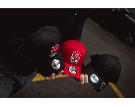 Kšiltovka New Era 9FORTY Cotton Rugby Footbal Union Strapback Scarlet