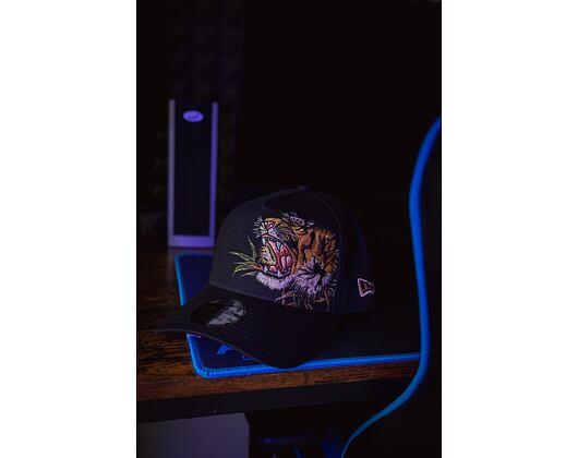 Kšiltovka New Era 9FORTY A-Frame Tiger Tattoo Pack Black / Tan