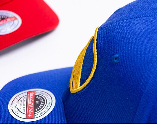 Kšiltovka Mitchell & Ness Team Ground 2.0 Stretch Snapback Golden State Warriors Blue