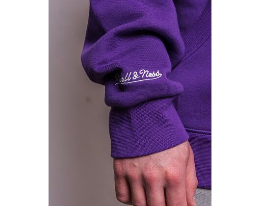 Mikina Mitchell & Ness Champ City Hoody Los Angeles Lakers Purple