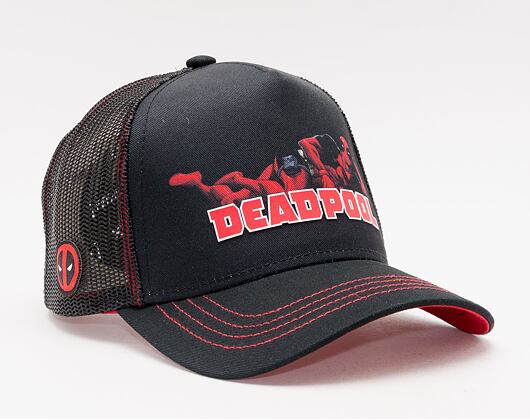 Kšiltovka Capslab Trucker Deadpool - Marvel CL/MAR4/1/DEA3