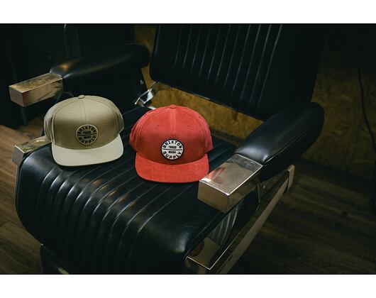 Kšiltovka Brixton Oath III Snapback Dark Brick