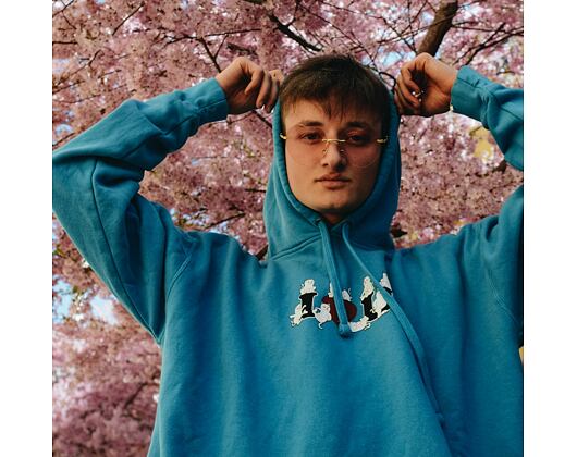 Mikina Rip N Dip I <3 U Hoodie Azure Blue RND9044